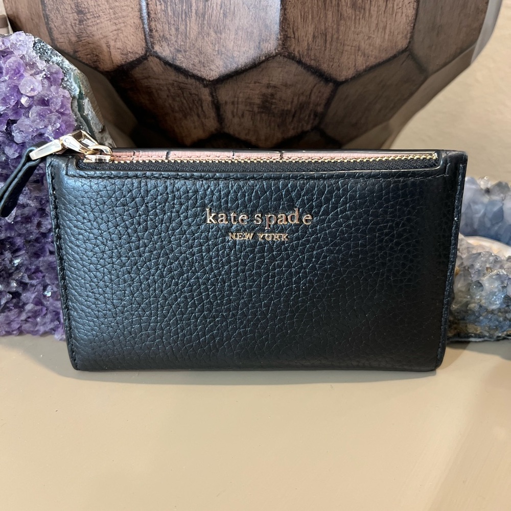 Kate Spade Black Leather Wallet